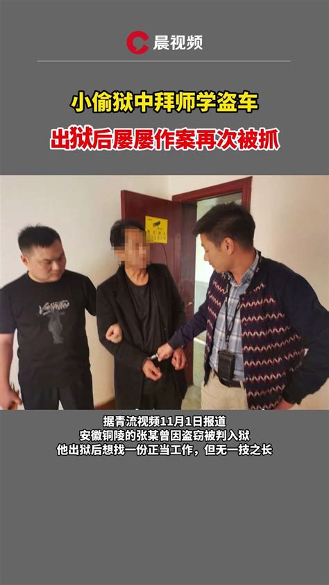 小偷狱中拜师学盗车，出狱后作案再被抓凤凰网视频凤凰网