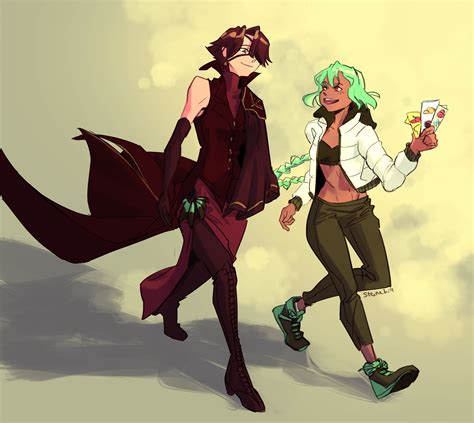 Cinder And Emerald In A Happier Timeline Stonehill Rrwby