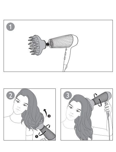 How do I use the attachments with my Philips Hair Dryer? | Philips