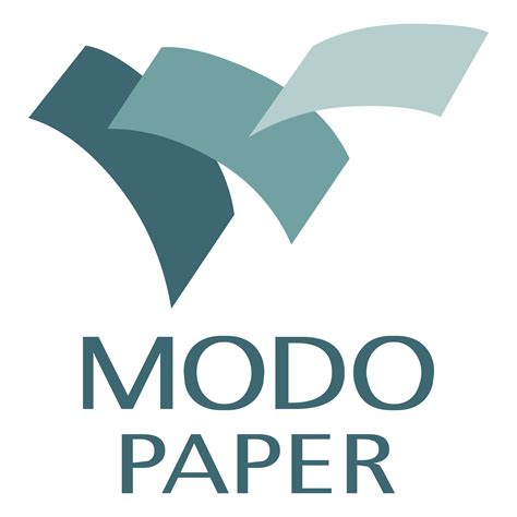 Modo Paper Logo PNG Transparent & SVG Vector - Freebie Supply