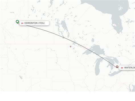 Direct Non Stop Flights From Edmonton To Kitchener Schedules