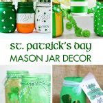 Diy St Patrick S Day Mason Jar Decor Rose Clearfield