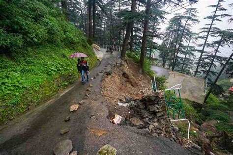 Himachal Pradesh Rains Roads Closed Across Himachal Due To Heavy