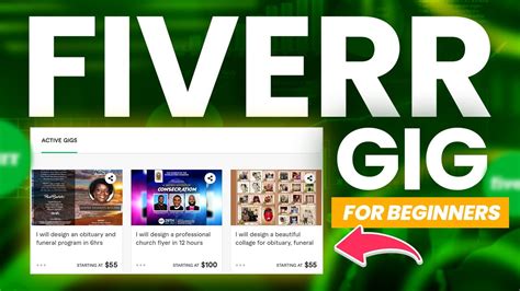 How To Create A Gig On Fiverr That Sells Step By Step Fiverr Gig Tutorial Youtube