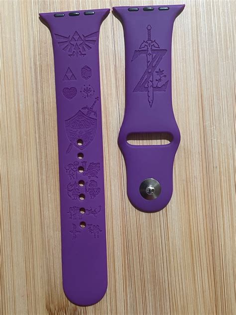 Anime Themed Engraved Apple And Samsung Galaxy Watch Band Etsy