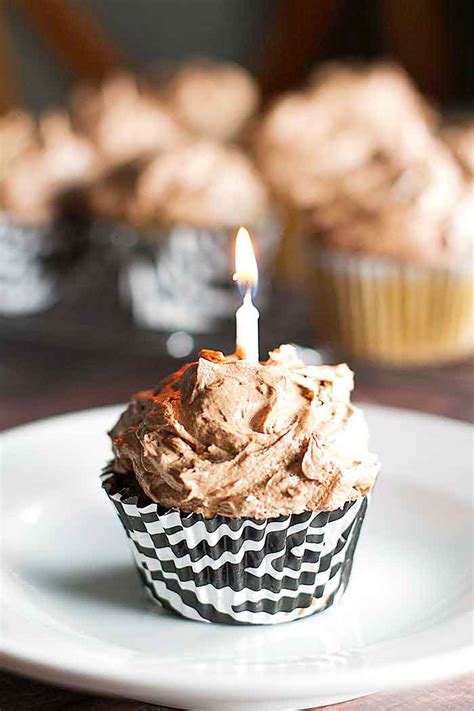 Coffee Cupcakes With Chocolate Buttercream Frosting Girl Gone Gourmet