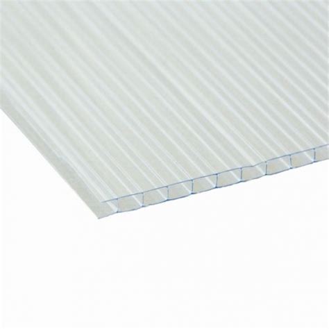 Polycarbonate Sheet 10mm Twin Wall Clear Sizes Up To 1050mm X 3000mm