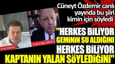 Herkes biliyor geminin su aldığını herkes biliyor kaptanın yalan