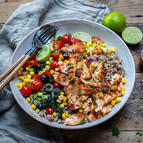 Grilled Salmon Quinoa Bowl Yum Creative