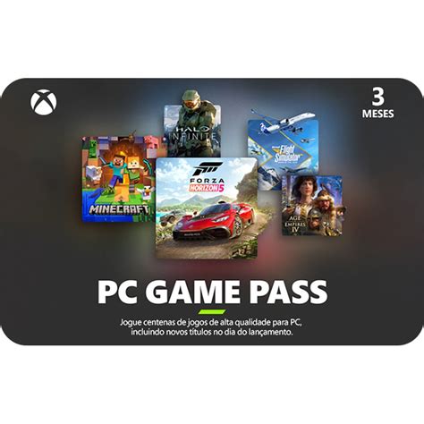 Gift Card Gcmv Game Pass Pc Meses Microsoft Un Softwares