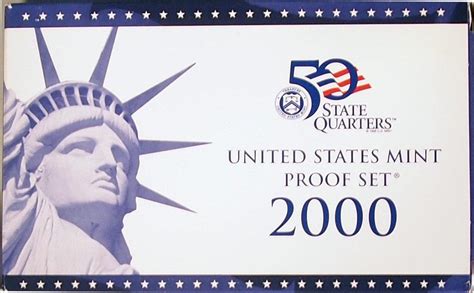 2000 PROOF SET * ORIGINAL * 10 Coin U.S. Mint Proof Set - $11.99