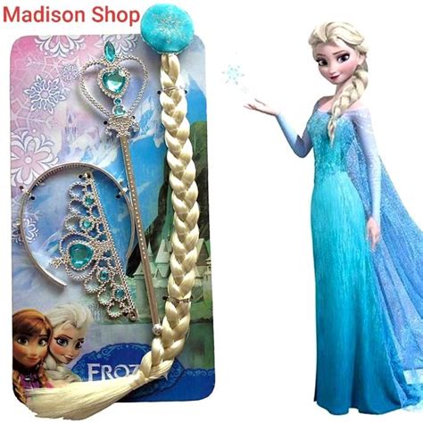 Jual Xiexienin Rambut Mahkota Crown Elsa Kostum Frozen Hadiah Kado