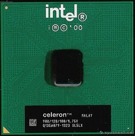 Intel - Celeron - 900 MHz - Intel Celeron 900/128/100/1.75V SL5LX ...