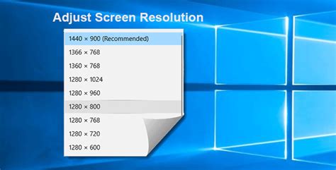 How to Adjust Screen Resolution in Windows 10