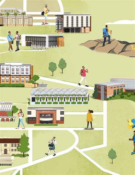 UCR Campus Map and Cover on Behance