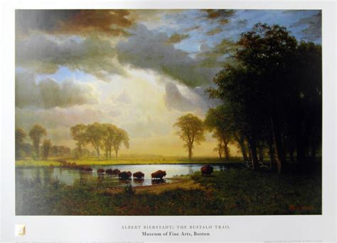 Albert Bierstadt Buffalo Trail - Frame UK