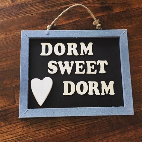 Dorm Sweet Dorm Sign By Tinycraftstudio On Etsy