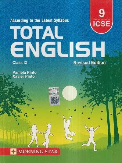 Total English Class 9th Icse 2024 Pamela Pinto Xavier Pinto Morning Star Books Msb