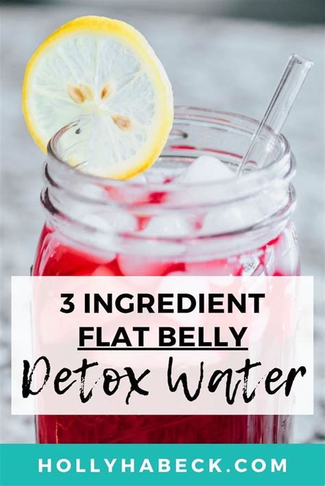 Flat Belly Detox Water Artofit