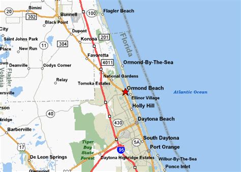 Ormond Beach Maps Ormond Beach Florida Maps