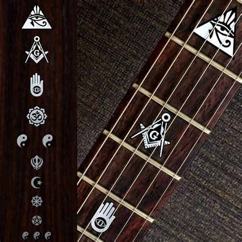 Bass Inlay Stickers Jockomo