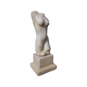 Aphrodite Nude Torso Statue Etsy