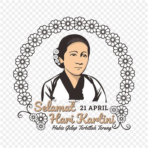 Selamat Hari Kartini White Transparent Selamat Hari Kartini With