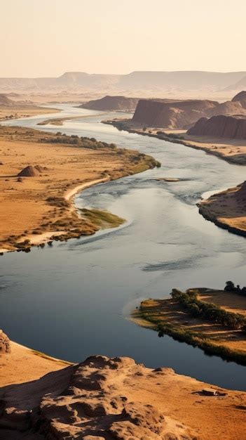 Premium Photo | The nile river ancient egypt