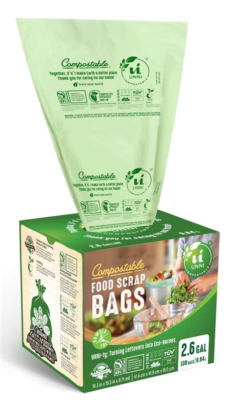 Amazon Unni Compostable Liner Bags Gallon Liter