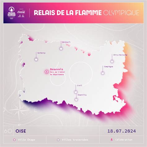 Carte Jo Paris 2024 Ces Dix Villes De Loise Verront La Flamme