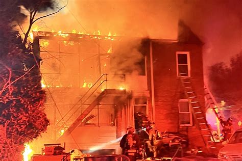 Injured Displaced After Dc Apartment Fire Wtop News