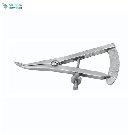 Castroviejo Caliper Curved Medicta Instruments