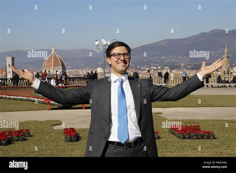 Dario Nardella Mayor Of Florence Stock Photo Alamy