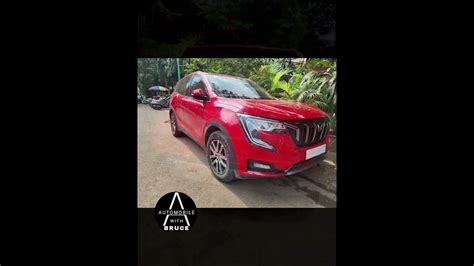 Mahindra Xuv700 Red Rage Color On Road Presence Car Spotting