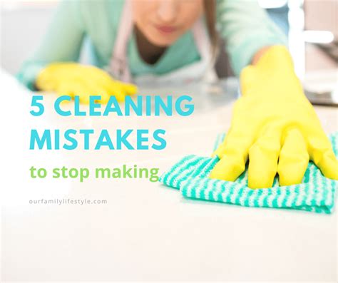 Cleaning Mistakes To Stop Making With Spring Cleaning Tips