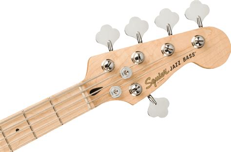 Squier Affinity Series Jazz Bass V Maple Fingerboard White Pickguard