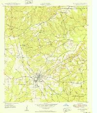 Map of Huntington, TX in 1950 | Pastmaps