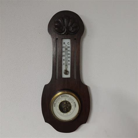 Lufft Aneroid Barometer 1 Brass Wood Catawiki