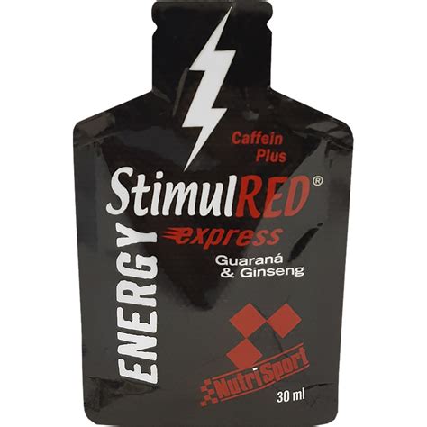 Energy StimulRed Express gel energético con guaraná y gingseng sobre 30