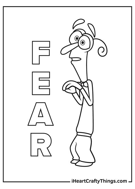 Inside Out Coloring Pages Together