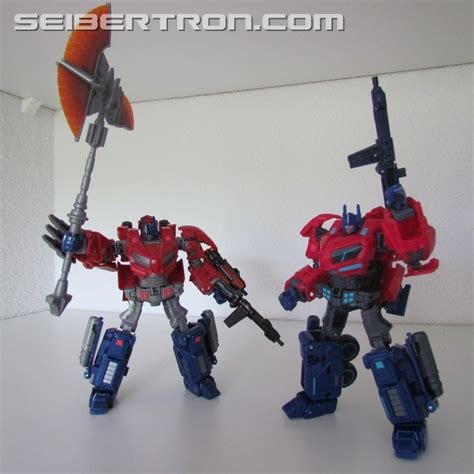 Pictorial Review Of Transformers Tribute Orion Pax Optimus Prime Set