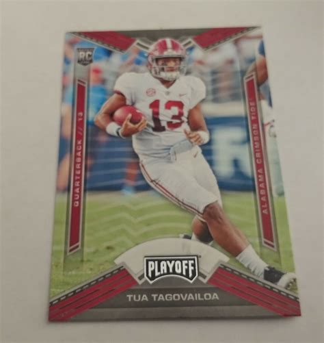 Tua Tagovailoa Panini Chronicles Draft Picks Playoff Rookie Card