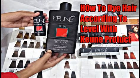 How To Dye Hair According To Level With Keune Product By The Stylish