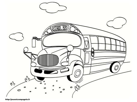 Sélection De Dessins De Coloriage Autobus à Imprimer Sur