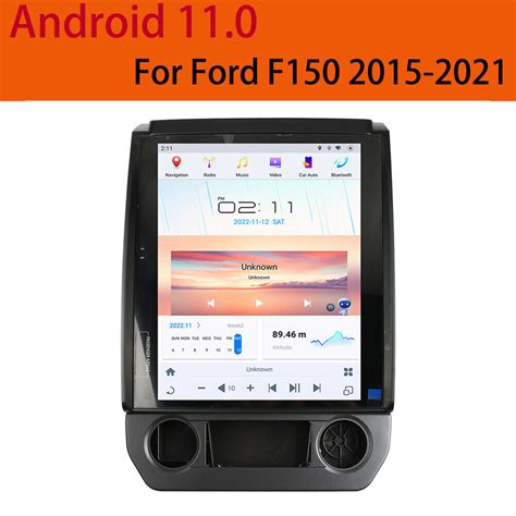 Android Radio Tesla Vertical Screen Car Play Gps For Ford F F