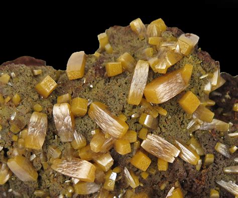 Pseudocubic Wulfenite W Mimetite 2008 Find San Juan Poniente Mina