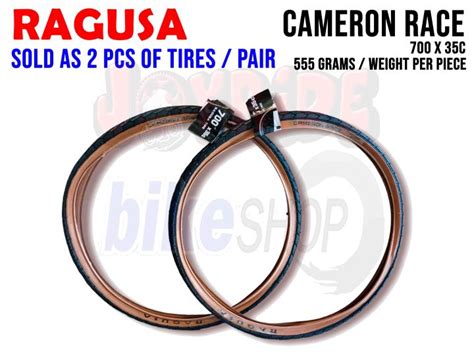 2pcs 1pair Ragusa Cameron Race Tanwall Tires 26x2125 700x25c