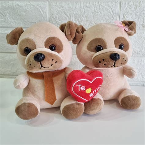 Regalo San Valentín peluches Animalitos enamorados Ekeko Diseños