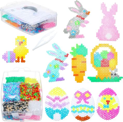 Amazon Shinyrelief Easter Fuse Bead Kit Pcs Mm Fuse Beads