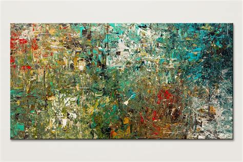 Discovery Huge Large Abstract Art Painting Id80